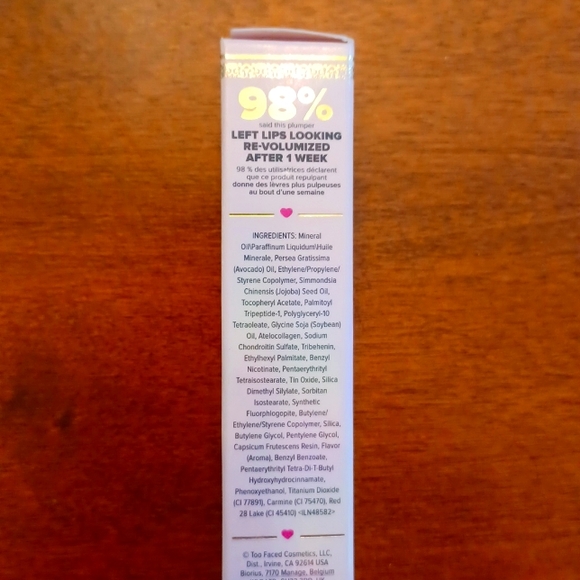 New Too Faced Lip Injection Maximum Plump - Picture 3 of 5